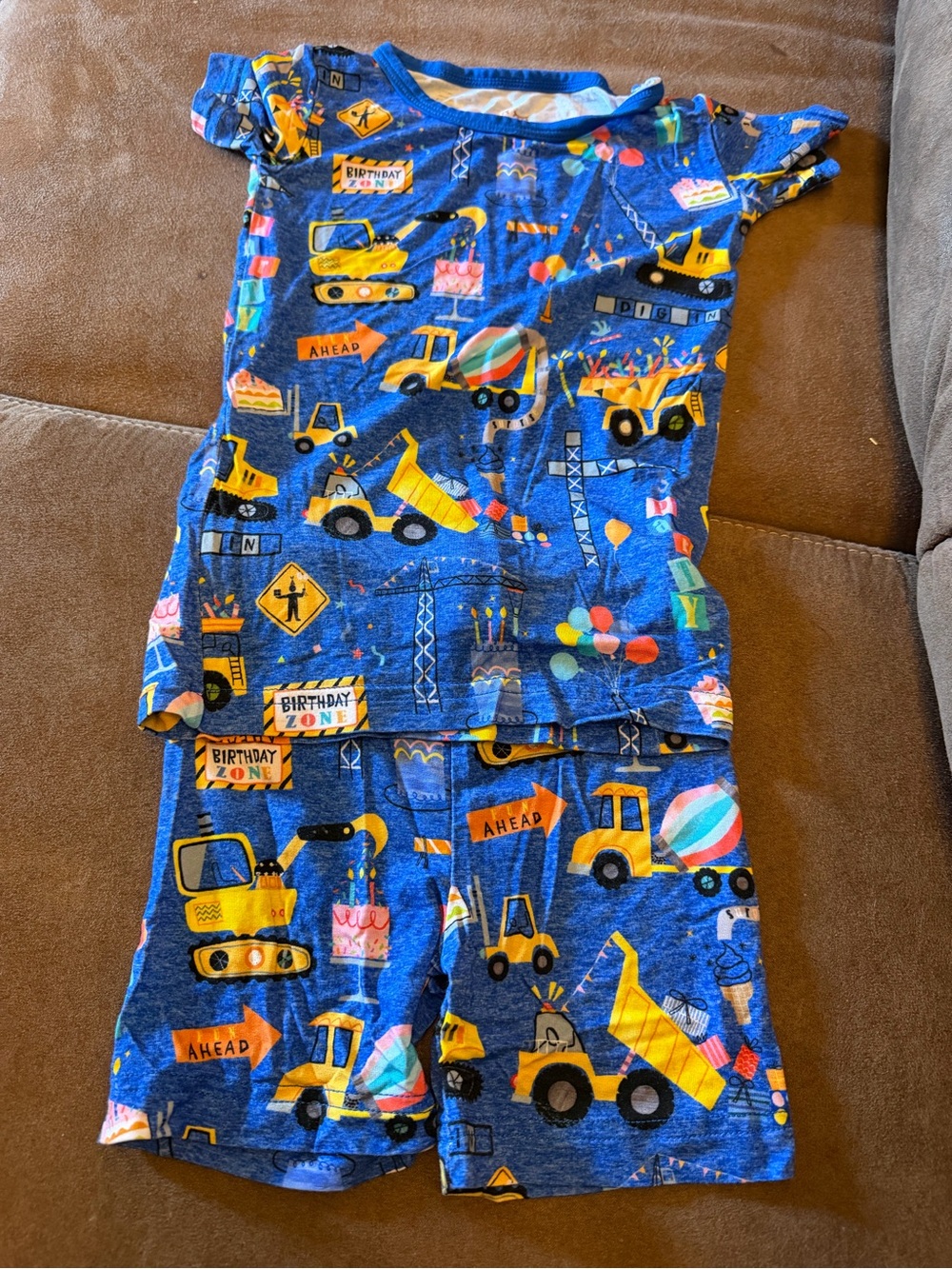 Little Sleepies Birthday Builders Pajamas